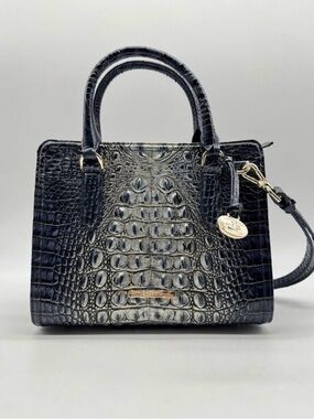 Brahmin Cami Ombre Blue Small Satchel/Shoulder Bag NWT 🎁